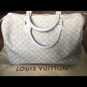 Authentic Louis Vuitton speedy 30 mini Lin